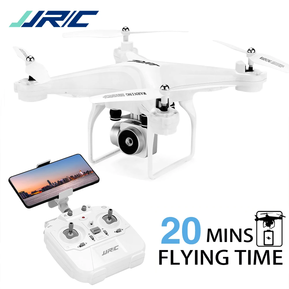 20 минут полета FPV Дрон для взрослых JJRC H68 RC с 1080P HD камерой WIFI живое видео