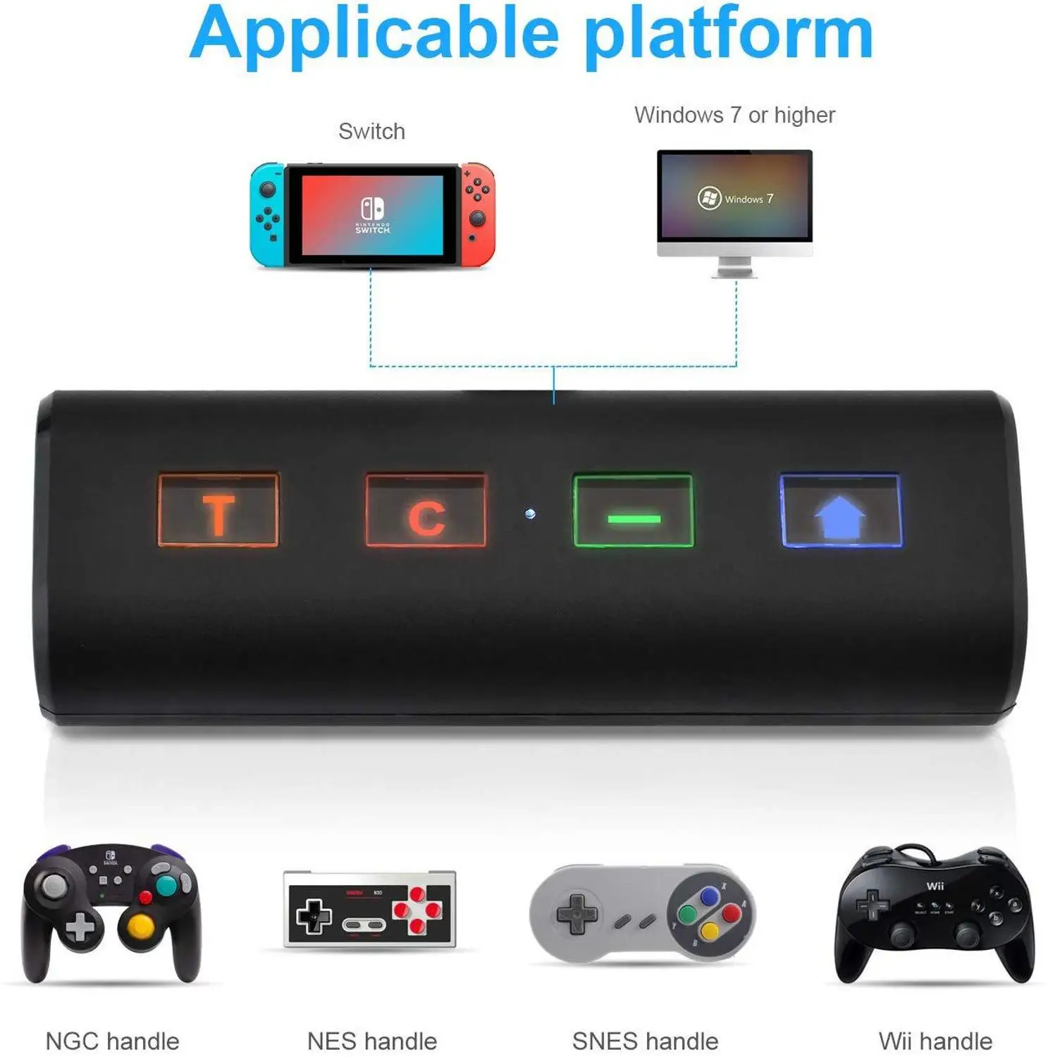 Wired/Wireless Connection Bluetooth Adapter Converter NG C/NE S/SN ES