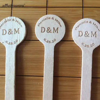 

Cocktails Stirrers Swizzzle Sticks for Personalized Wedding Reception Decor Party Favor Supplies Seat Marker party barware