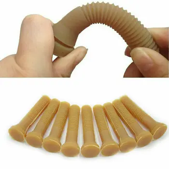 

40 Pcs Poultry Rubber Rod Ducks Chicken 85mm Length Rubber Plucking Fingers Removal Machine Glue Stick Plucker for animals