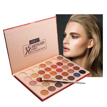 

35 Color Makeup Glitter Eye Shadow Palette Shimmer Cosmetic Matte Eyeshadow Cream Makeup Palette Set MKXJ