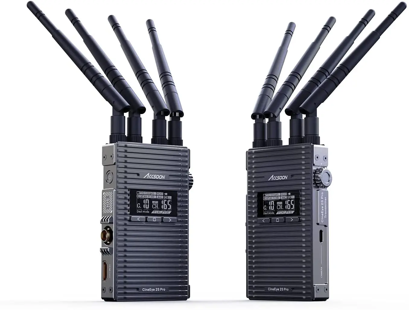 Accsoon CineEye 2S Pro Wi-Fi 5 ГГц двухканальный Беспроводной передача с монитором Системы 1080P