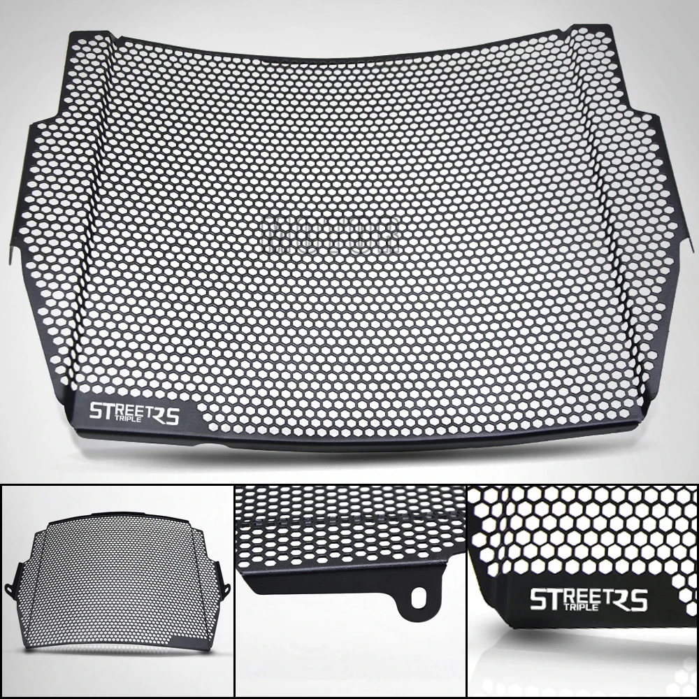 

For Triumph Street Triple RS/765 RS 2017+ High Quality Motorcycle Accessories Radiator Grille Guard Cover Protector Protection