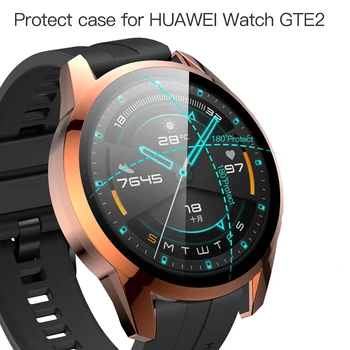 

Watch Case Screen Protector PC Cover Outdoor Shopping Wearing Decoration for Huawei Watch GT 2 GT2 46mm Accessories