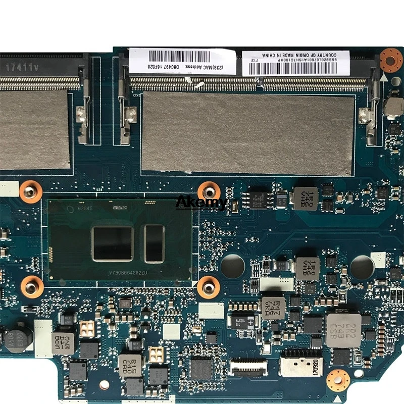 DA0PS9MB8E0 материнская плата для ноутбука lenovo ThinkPad 13 S2 материнская плата для ноутбука I3-6100U процессор протестированный