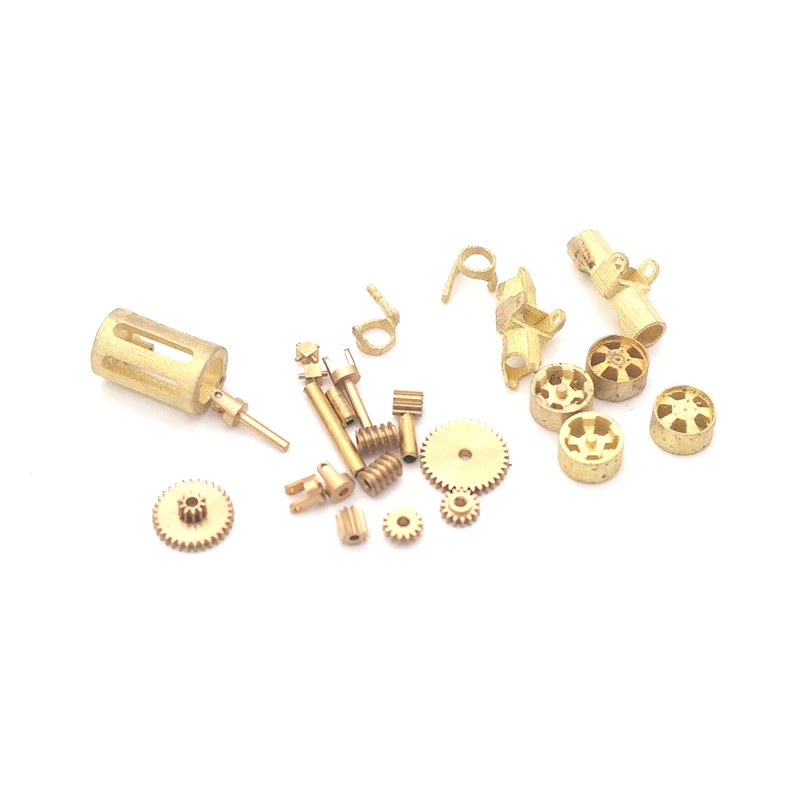 Dasmikro Das87 HO 1/87 4x4 Шасси DIY Стандартный версия комплекта с 3D печатных D110 тела и двигатель