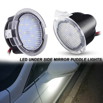 

LED Under Side Mirror Puddle Lights For Ford Edge Mondeo 5 Fusion Flex Expedition Explorer Taurus Raptor Mustang S-Max Range T6