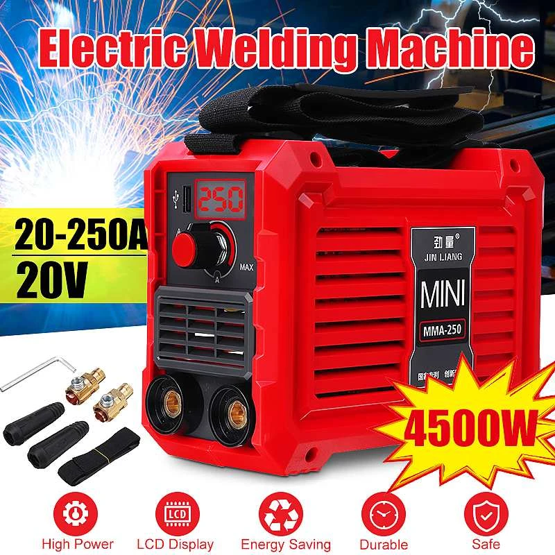 US $68.74 4500W Electric Welder Digital DC Inverter MMA 225250Amp LCD Display Welding Machine Stick Tool For home Beginner Efficient