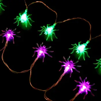 

Halloween Lights 1.65 M String Light Outdoor Ghost Shape Garland Decorative Lights Party 10 Bulbs Battery Powered Home Decor A40