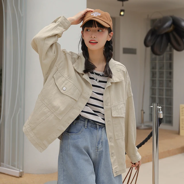 Flectit 90s Denim Jacket Women Lime 