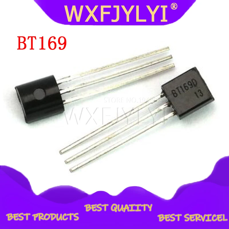 100pcs Mpsa42 Mpsa13 Mpsa92 Mpsa18 Z0103ma Z0607ma Bt169d Bt131-600 ...