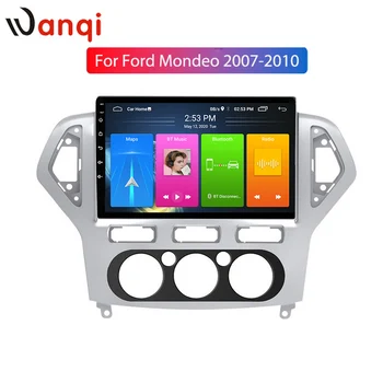 

Car Radio DVD Player GPS Navigation For Ford Mondeo 2007-2010 Android 10.0 Screen Screen Audio Video Stereo In Dash Head Unit