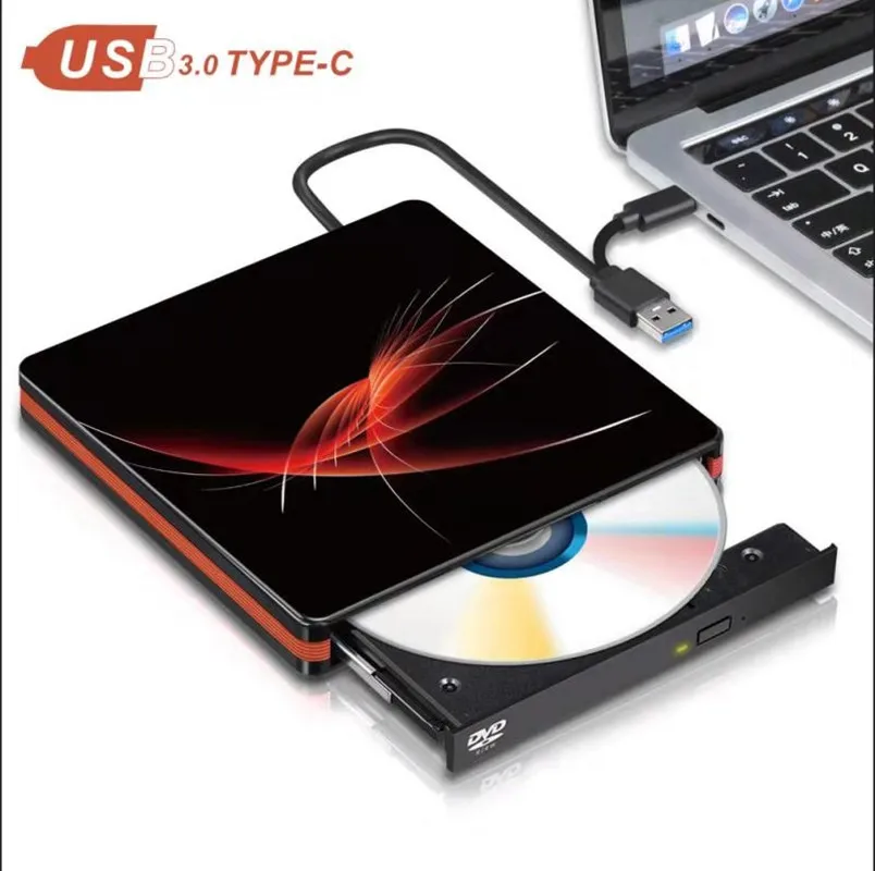 3,0 cd-rw/DVD-RW SATA внешний тонкий чип USB Оптический привод CD DVD rom горелка привод для Mac/ПК/ноутбука/нетбука/планшетных ПК