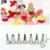1/3/5/7pc/set of chrysanthemum Nozzle Icing Piping Pastry Nozzles kitchen gadget baking accessories Making cake decoration tools 8
