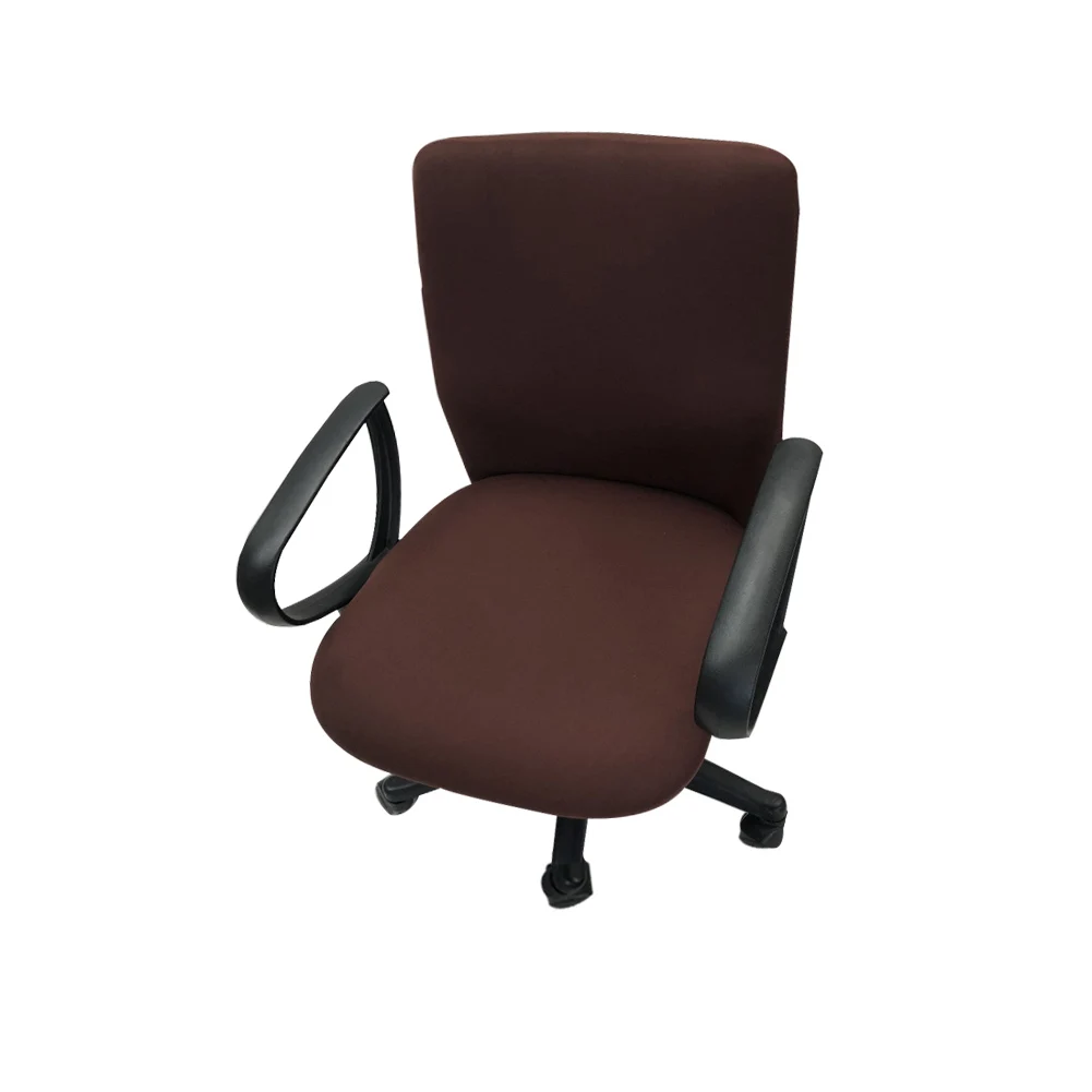 Meijuner печатных офисные компьютерные чехлы на стулья универсальная эластичная ткань спандекс Сплит эластичные чехлы на кресла кресло SlipcoverL400 - Цвет: G