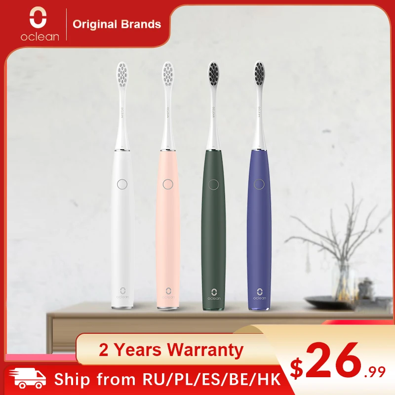 Oclean Air 2 Sonic Electric Toothbrush Clean Without Noise Gentle Cleaning Teeth Magnetic Fast Charging Last 40 Days Toothbrush