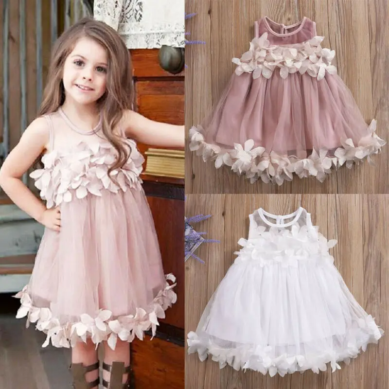 Новорожденный Одежда для детей; малышей; девочек кружевное праздничное платье на свадьбу, день рождения, платье принцессы, платье с фатиновой юбкой