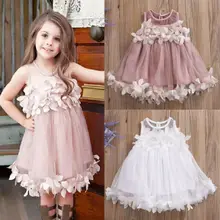Новорожденный Одежда для детей; малышей; девочек кружевное праздничное платье на свадьбу, день рождения, платье принцессы, платье с фатиновой юбкой