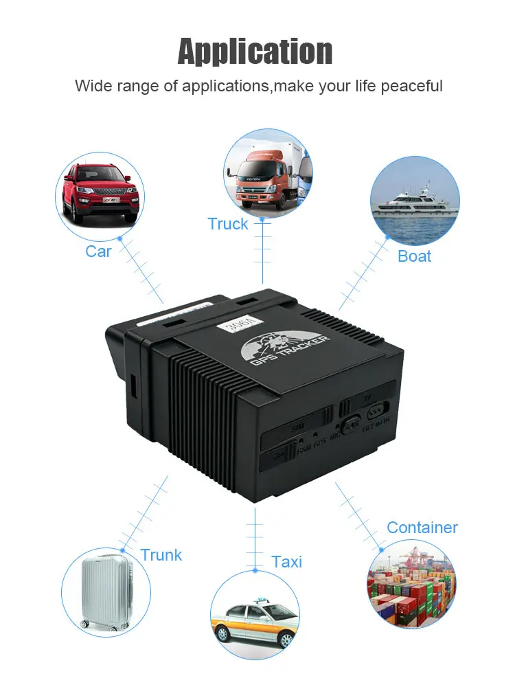 3g OBDII gps трекер для автомобиля gps отслеживание в реальном времени локатор данных голосовой монитор сигнализация положение трекер OBD совместимое устройство