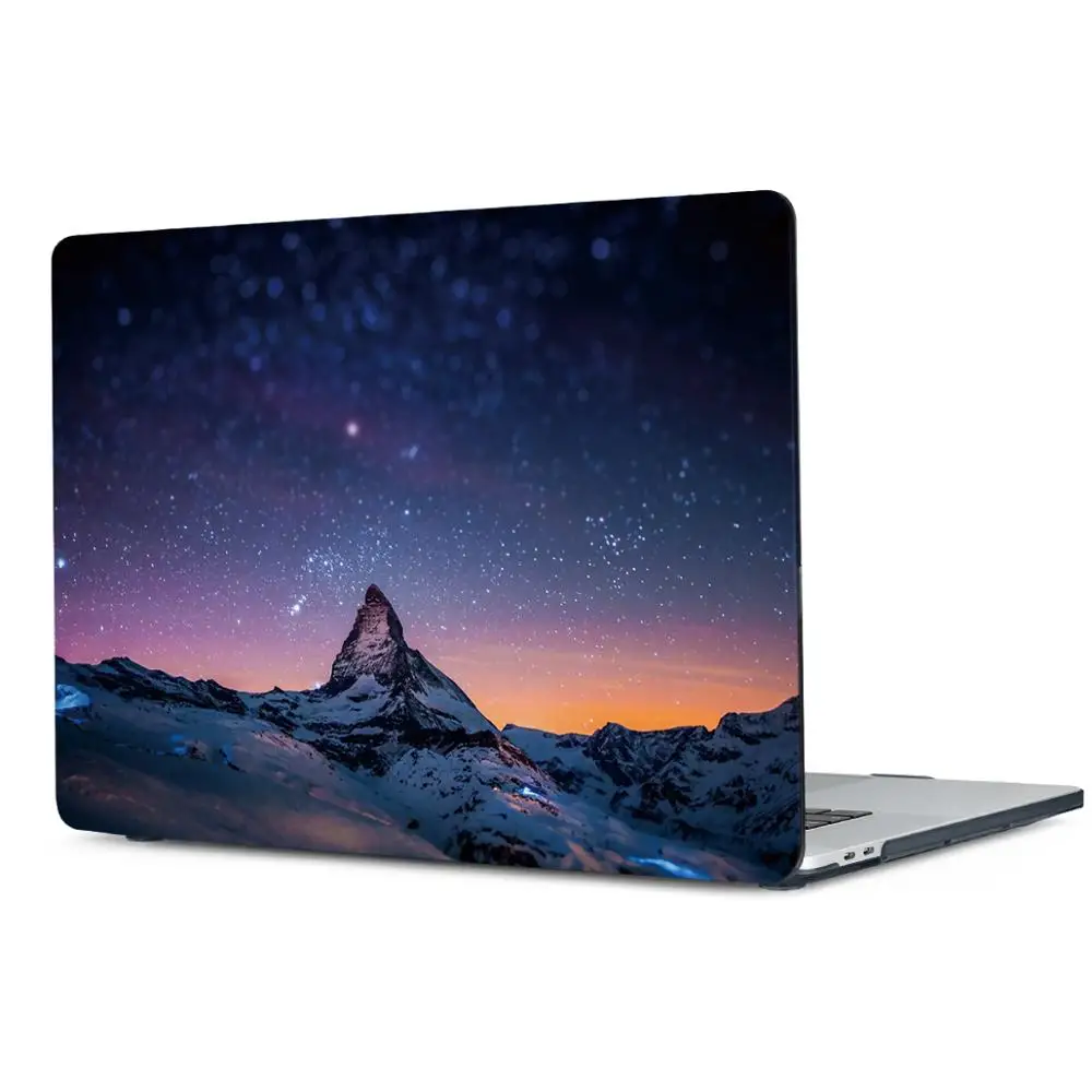 Прозрачный жесткий чехол с принтом для 2019 2020 нового Macbook Pro Retina 13 15 A2338 A2289 A1706 A1989