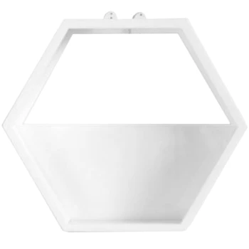 

Botique-Brief Handmade Acrylic Chlorophytum Flower Pot Hanging Wall Scindapsus Hydroponics Plant Vase Home Living Room Modern De