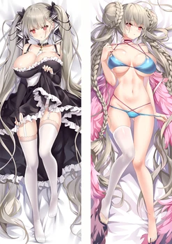 

New Sexy Girl Anime Game Azur Lane Pillow Covers Dakimakura Case 3D Double-sided Bedding Hugging Body Pillowcase 16