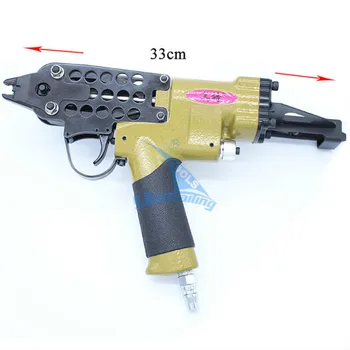 Cheap Free Shipping High Quality SC760 Pneumatic C Shape Ring Plier Tool Air C-type Nailer Machine Cage Nail Gun Stapler