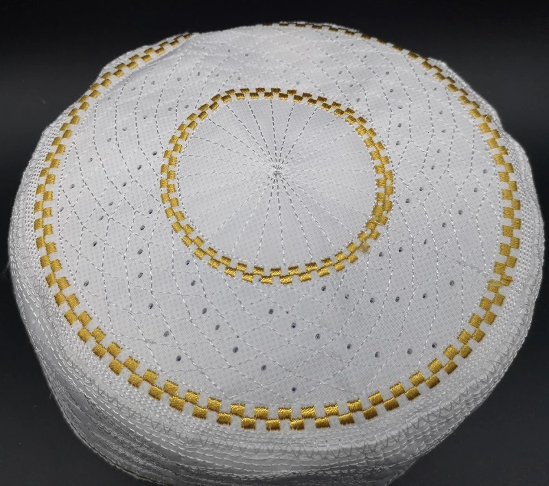 Мужские шапки для молитвы хиджаб Kippah индийская атласная шляпка мусульманский