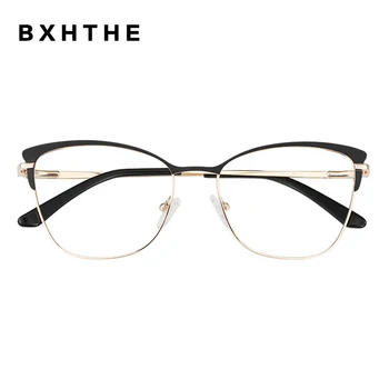 

2020 Vintage Cat Eye Glasses Frame Women Prescription Eyeglasses Clear Myopia Glasses Computer Transparent Optical Eyewear