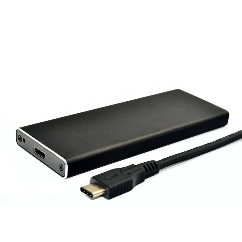 USB3.1 к M.2 NVMe Настольный ПК диск Адаптер Тип C тонкий разъем жесткий диск M ключ портативный мобильный ящик HDD корпус внешний