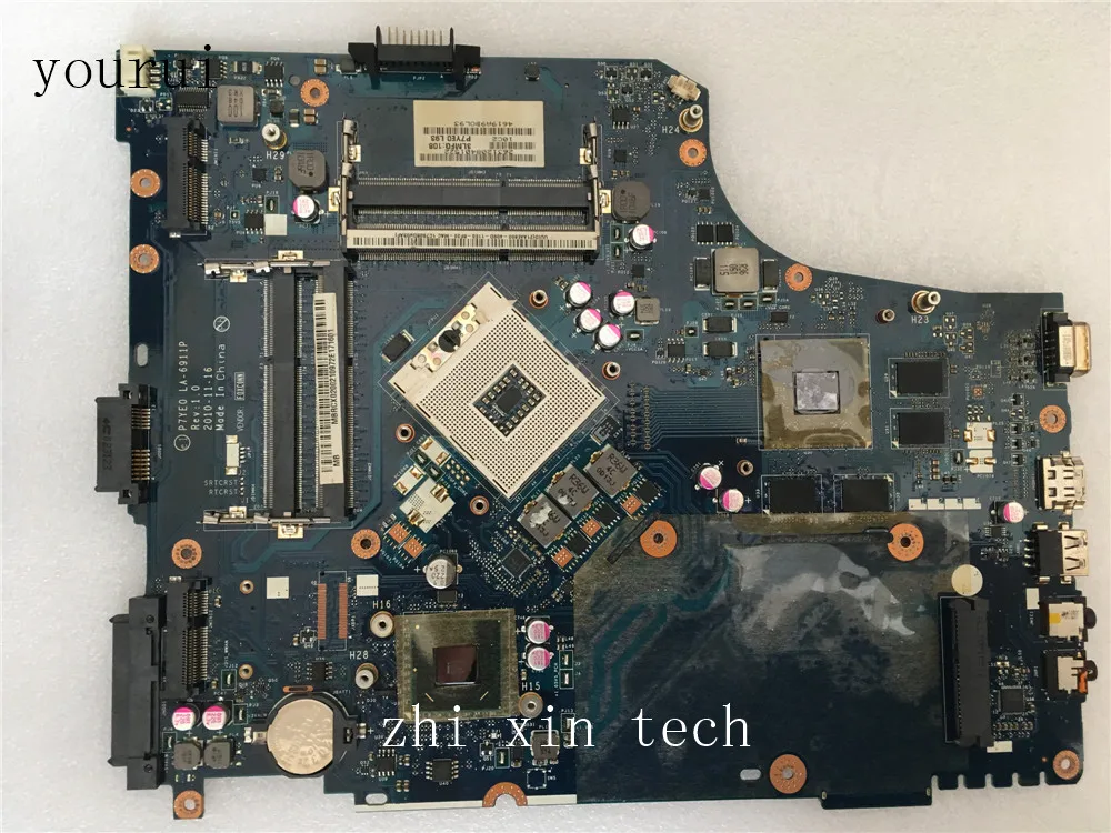 Yourui Высокое качество для acer ASPIRE 7750 7750G материнская плата ноутбука P7YE0 LA-6911P MBRCX02002 полностью тестовая ОК