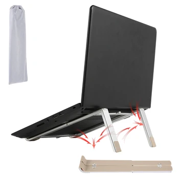 

Laptop Stand Holder Aluminum Alloy Lightweight Laptop Cooling Stand Portable Base Notebook Stand Holder For 11-17 inch Laptop