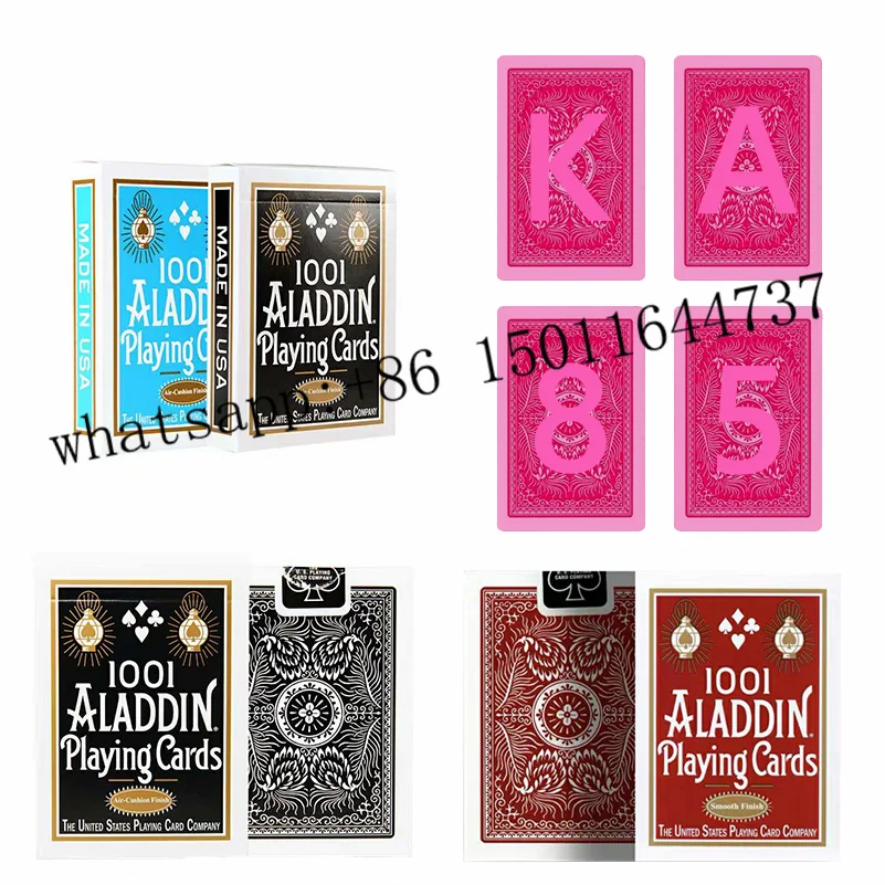 

ALADDIN Playing Cards for infrared Contact lens Magic Trick Decks Anti Gamble Cheat Poker Rigged Cards