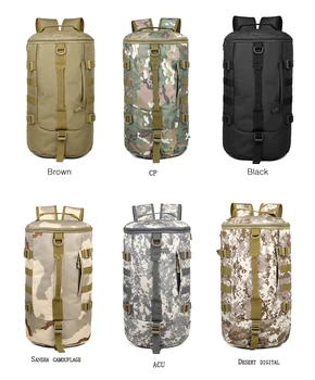 

New Military Tactical Backpack 40L Molle Shoulder Bags Army Sport Outdoor Travel Rucksack Camping Hiking Trekking Camouflage Bag
