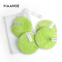 Новые модные средство для снятия макияжа с Пуф для макияжа лица очищающей салфеткой колодки плюшевые макияж спонж для снятия жидкость для снятия Полотенца уход за кожей лица августа