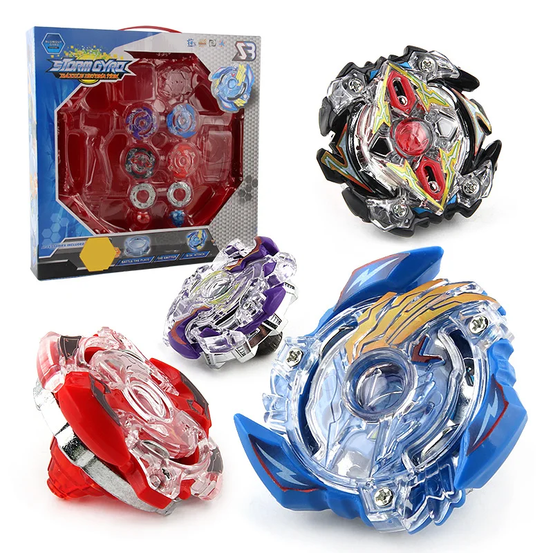 

Spinning top new DIY gyro with competitive battle disk suit explosive gyro toy handle launching combination