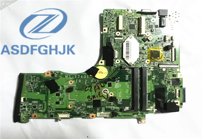 MS-17631 MS-1763 VER; 2,0 материнская плата para FOR MSI GT70 X7829 ноутбук материнская плата PGA947 HM87 DDR3 Протестировано