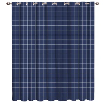 

Geometric Mesh Pattern Room Curtains Large Window Curtain Rod Bathroom Blackout Bedroom Fabric Party Decoration Outdoor Curtains