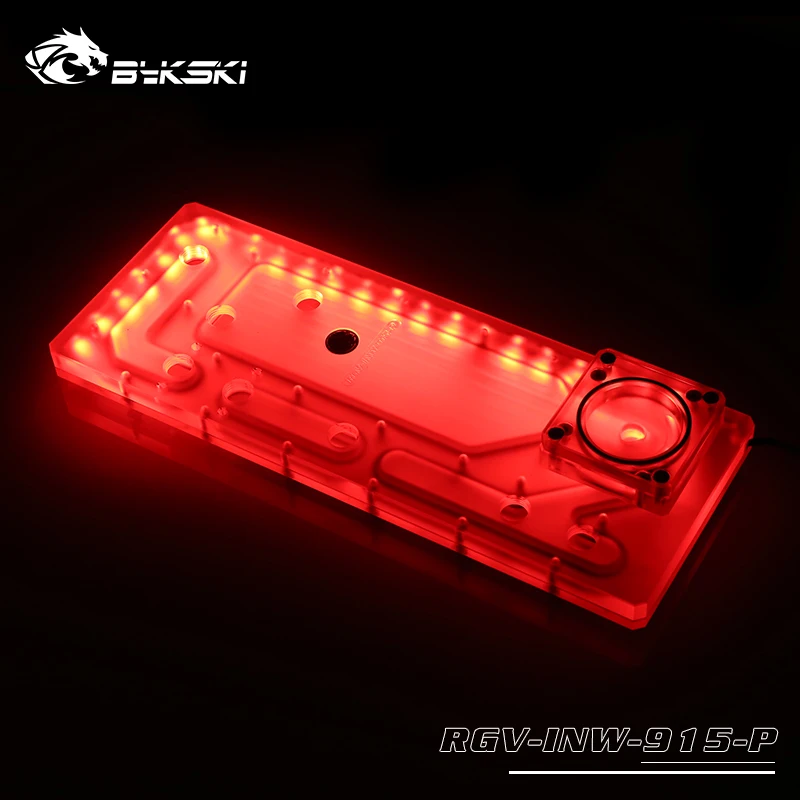 Bykski путям, резервуар для воды INWIN 915 чехол для ноутбука, резервуар, 5 V 3PIN светодиодный свет заголовок, акрил RGV-INW-915