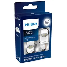 Лампа W21W 12/24V-LED 1,7W(W3x16d) 6000K White X-tremeUltinon LED gen2(уп 2шт) PHILIPS 11065XUWX2