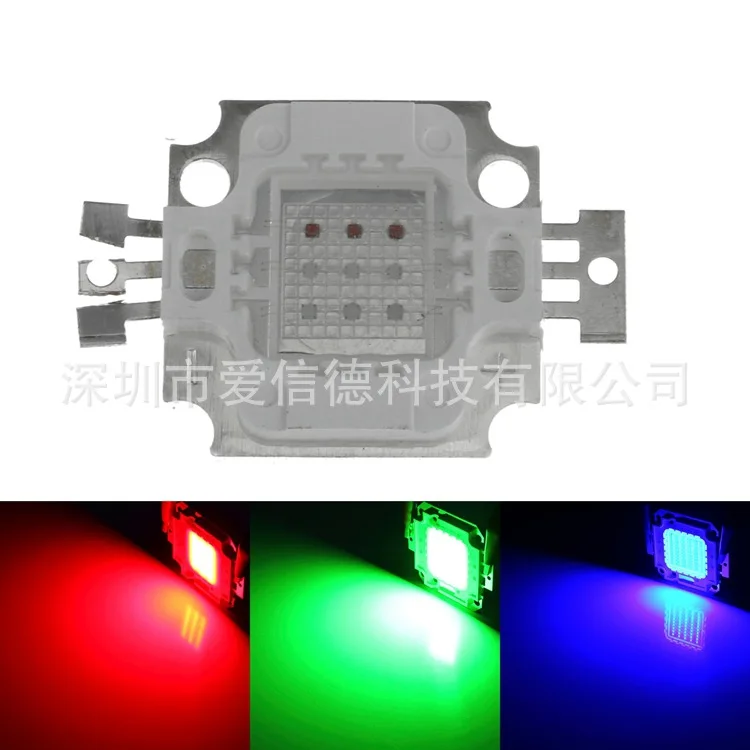 Производство и высокомощных интегрированных 30WRGB ламповых бусин RGB светодиодный источник света Встроенная плата со светодиодами