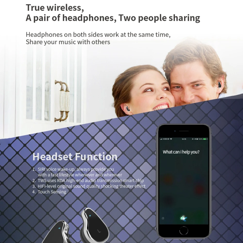 Смарт-браслет с двумя функциями T89, Bluetooth, наушниками, пульсометром, кровяным давлением, фитнес-трекером, смарт-часы для телефона Android IOS