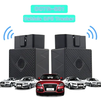 

Multi-function GPS Tracking Device CCTR-831 For Vehicle Plug and Play OBD II GPS Tracker Built-in Shock Sensor Add Shock Alarm
