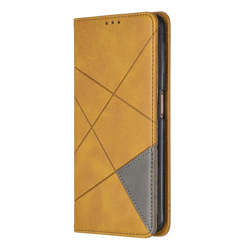yellow Чехол для samsung Galaxy A20 A30 A40 A50 A70 A10 A10E A20E M10 Смарт кожаный бумажник флип-чехол с функцией подставки для чехол для телефона samsung Coque - Цвет: yellow