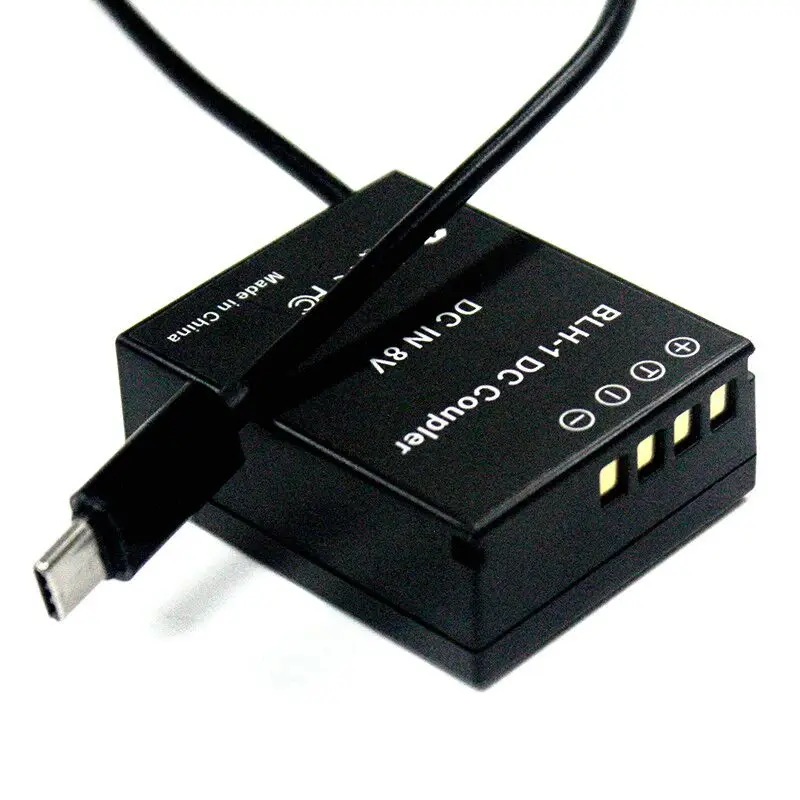 PD адаптер питания для PS-BLH-1 муляж батареи PS-BLH1 DC муфта цифровых камер EM1 MARK II EM1-2 Mark 2