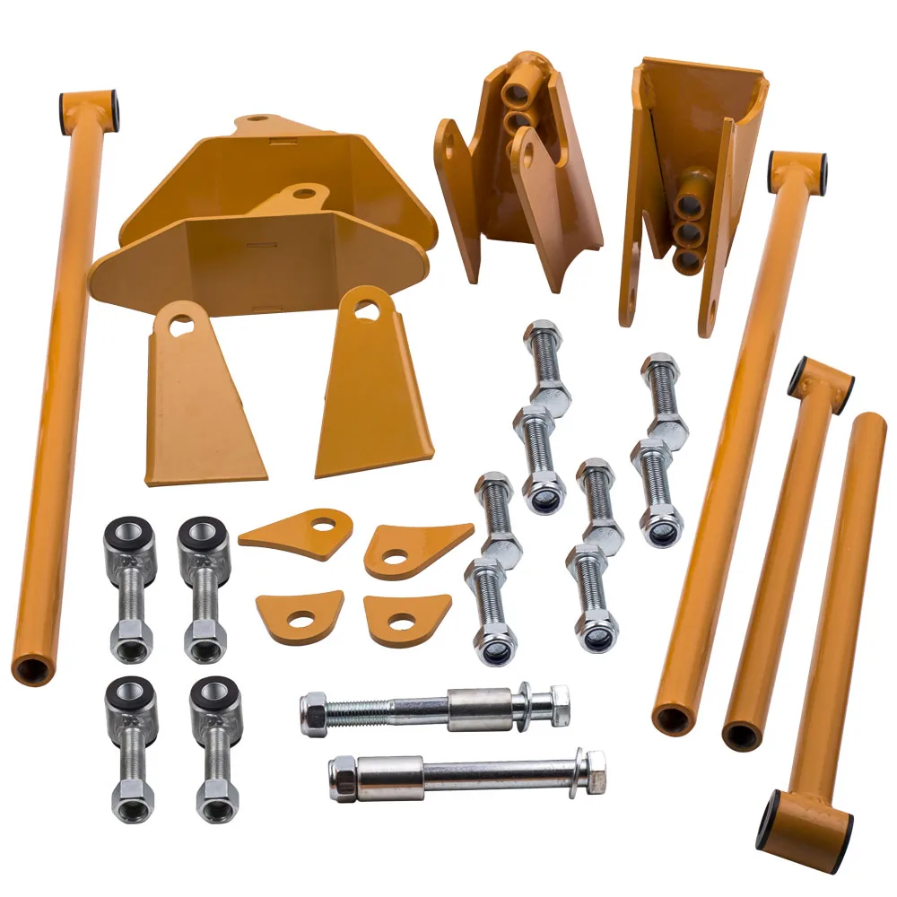 

for S10 SONOMA 1994-2004 Heavy Duty Triangulated 4 Link Kit four bar suspension drag
