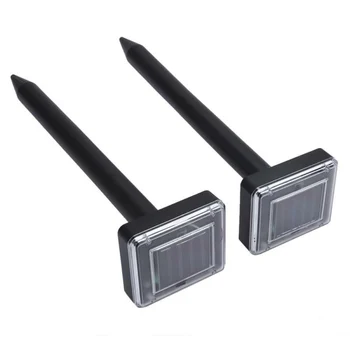 

Tool Rodent Repeller 2pcs Ultrasonic Solar Snake Mouse Pest Waterproof