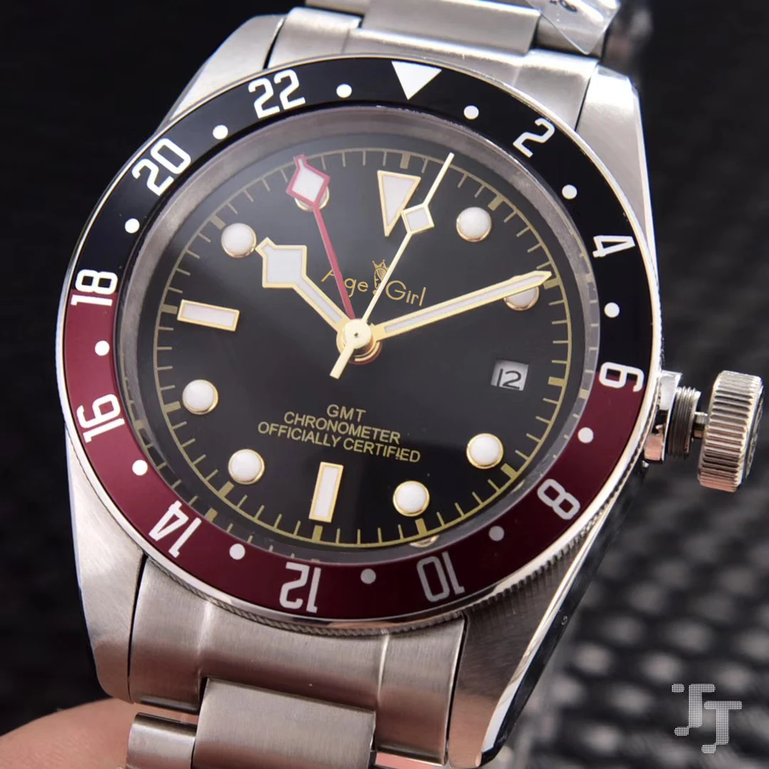 

Luxury Brand New Men Automatic Mechanical Watch Black Bay Red Blue Ceramic Chronometer Stainless Steel Sapphire GMT Waterproof
