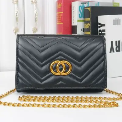 Сумки для женщин 2019 корейская мода дикая цепь сечение квадратная Наплечная