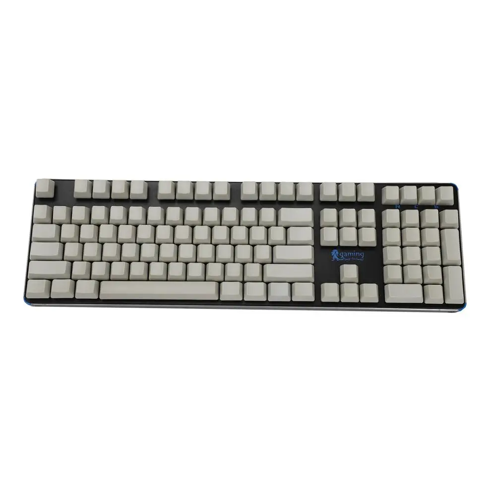 Пустая клавиатура YMDK Толстая PBT 108 ANSI со стандартом ISO для переключателей OEM Cherry MX 61